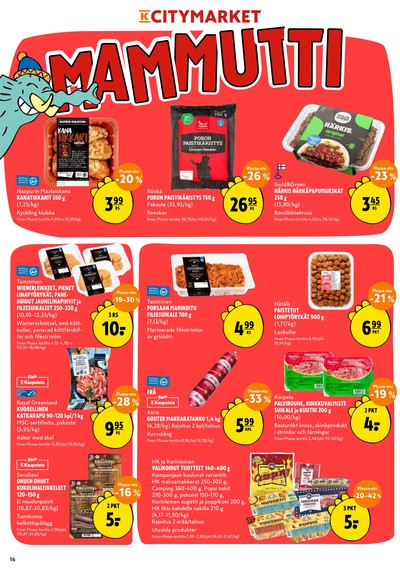 K-Citymarket tarjouslehti viikolta 21 sivu 14