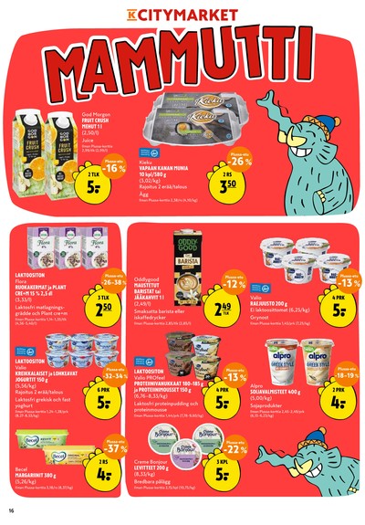 K-Citymarket tarjouslehti viikolta 21 sivu 16