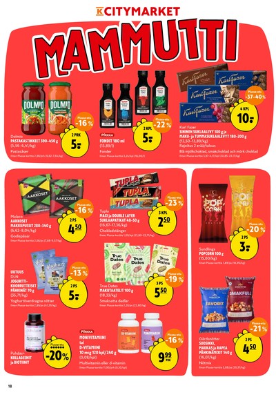 K-Citymarket tarjouslehti viikolta 21 sivu 18