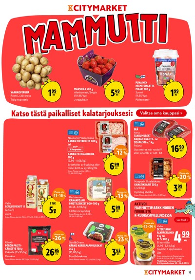 K-Citymarket tarjouslehti viikolta 21 sivu 13