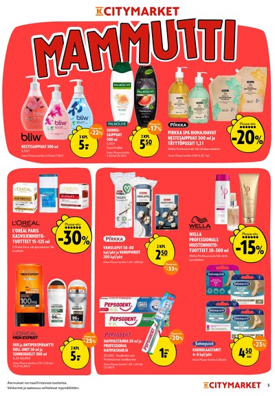 K-Citymarket tarjouslehti viikolta 21 sivu 5