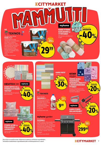 K-Citymarket tarjouslehti viikolta 21 sivu 7