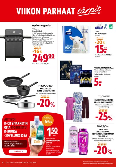 K-Citymarket tarjouslehti viikolta 22 sivu 12