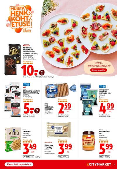 K-Citymarket tarjouslehti viikolta 22 sivu 3