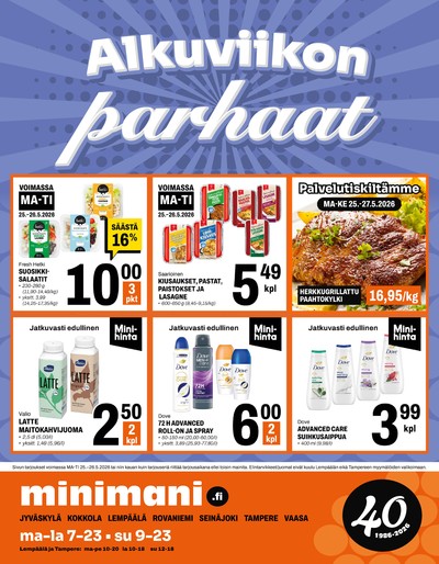 Minimani tarjouslehti viikolta 22 sivu 1
