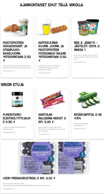 Alepa tarjouslehti. Voimassa: 27/05/26 - 02/06/26