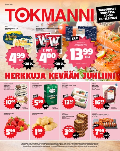 Tokmanni tarjouslehti viikolta 22 sivu 1