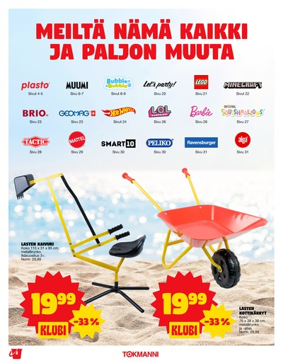 Tokmanni tarjouslehti viikolta 22 sivu 2