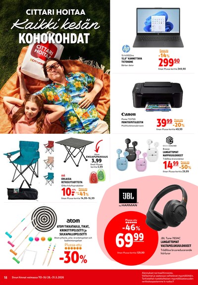 K-Citymarket tarjouslehti viikolta 22 sivu 18