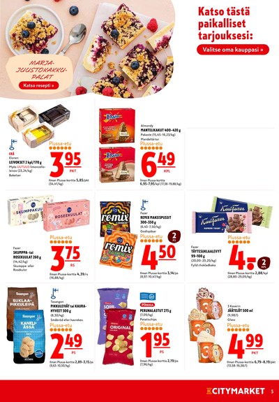 K-Citymarket tarjouslehti viikolta 22 sivu 5