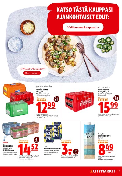 K-Citymarket tarjouslehti viikolta 22 sivu 7