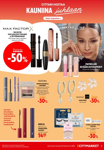 K-Citymarket tarjouslehti viikolta 22 sivu 9
