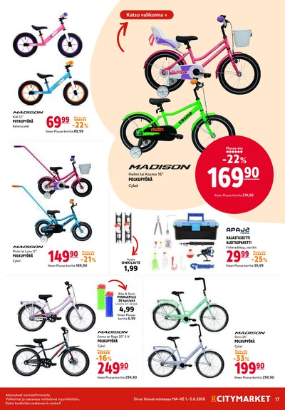 K-Citymarket tarjouslehti viikolta 23 sivu 17