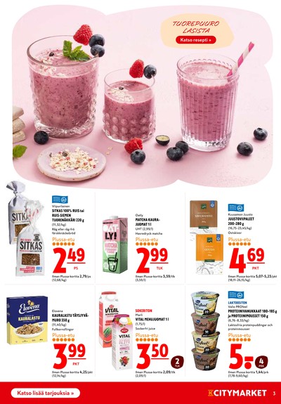 K-Citymarket tarjouslehti viikolta 23 sivu 3