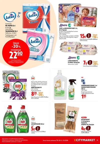 K-Citymarket tarjouslehti viikolta 23 sivu 11