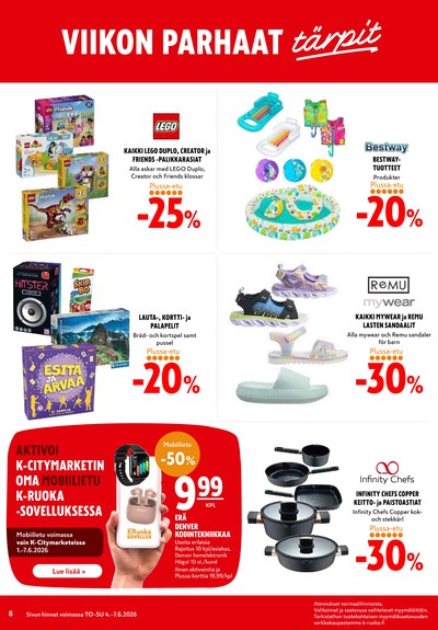 K-Citymarket tarjouslehti viikolta 23 sivu 8