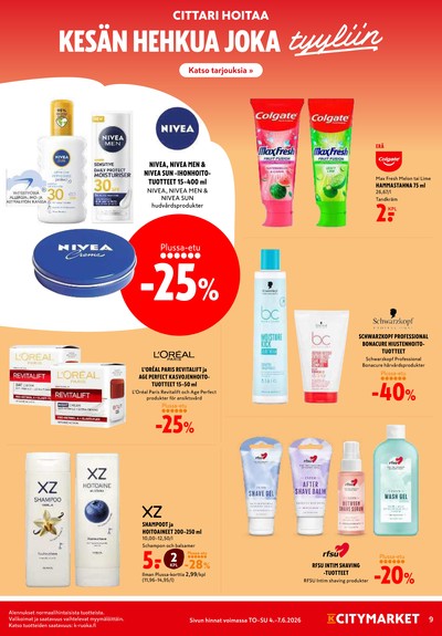 K-Citymarket tarjouslehti viikolta 23 sivu 9