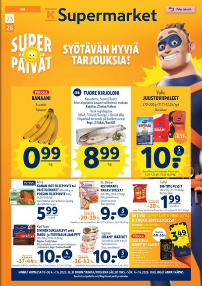 K-Supermarket tarjouslehti viikolta 23 sivu 1