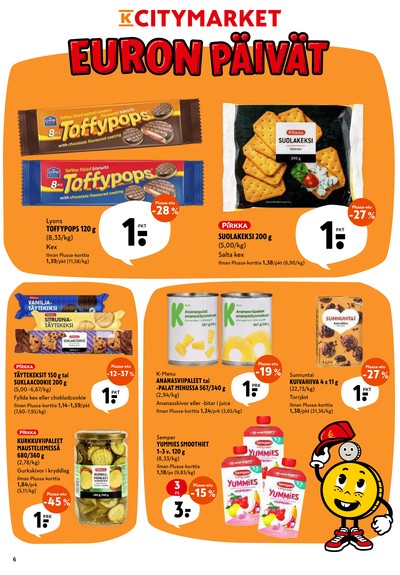 K-Citymarket tarjouslehti viikolta 24 sivu 6