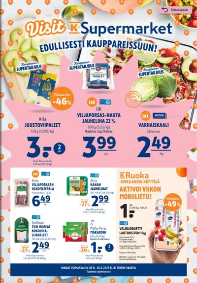 K-Supermarket tarjouslehti viikolta 24 sivu 1