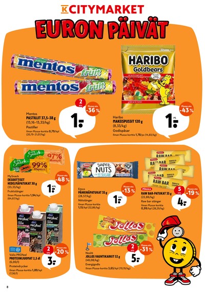 K-Citymarket tarjouslehti viikolta 24 sivu 8