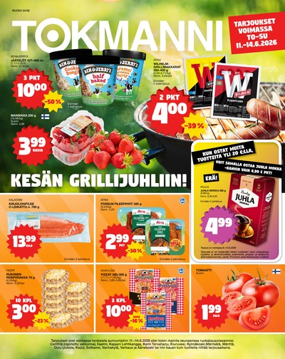 Tokmanni tarjouslehti viikolta 24 sivu 1