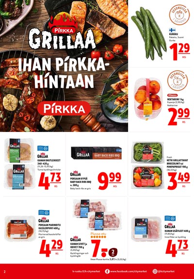 K-Citymarket tarjouslehti viikolta 24 sivu 2