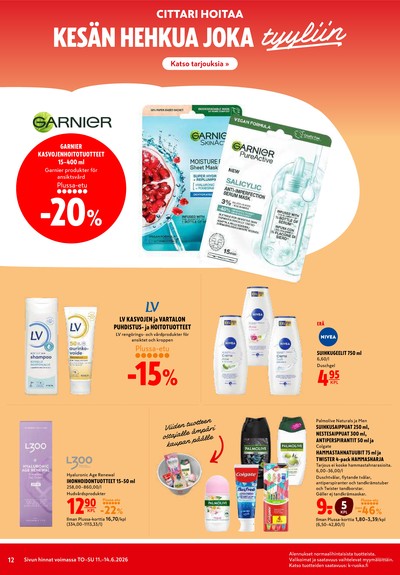 K-Citymarket tarjouslehti viikolta 24 sivu 12