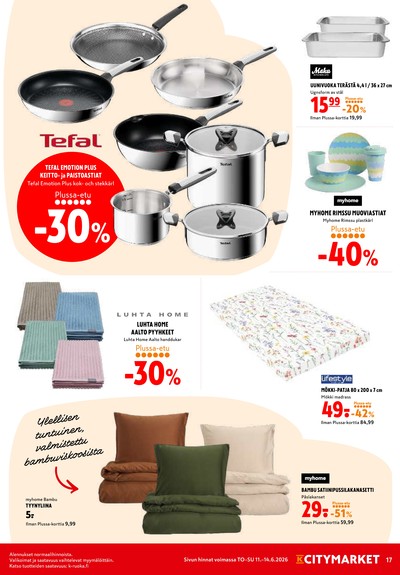 K-Citymarket tarjouslehti viikolta 24 sivu 17