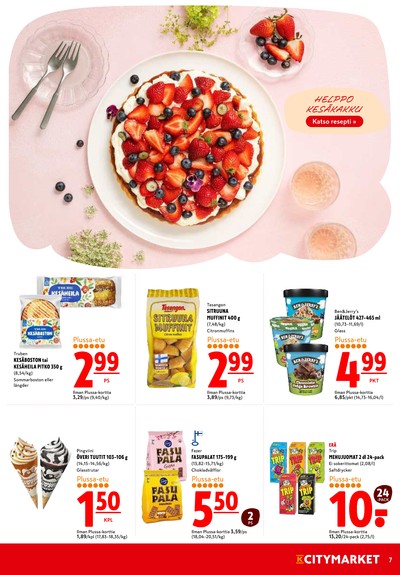 K-Citymarket tarjouslehti viikolta 24 sivu 7