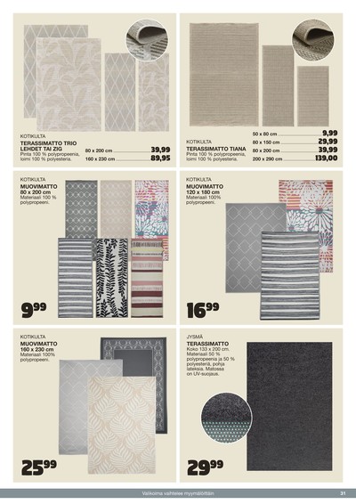 Tokmanni tarjouslehti viikolta 25 sivu 31