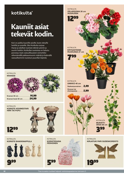 Tokmanni tarjouslehti viikolta 25 sivu 32