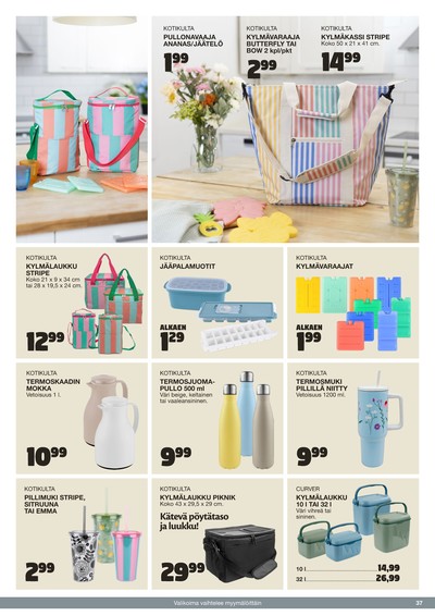 Tokmanni tarjouslehti viikolta 25 sivu 37
