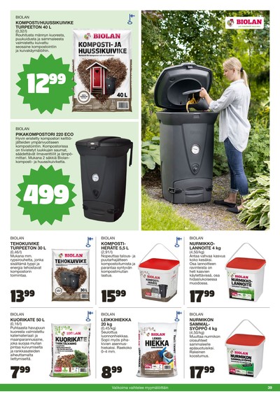 Tokmanni tarjouslehti viikolta 25 sivu 39