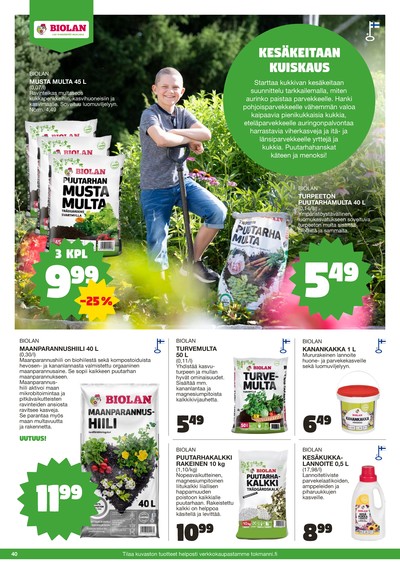 Tokmanni tarjouslehti viikolta 25 sivu 40
