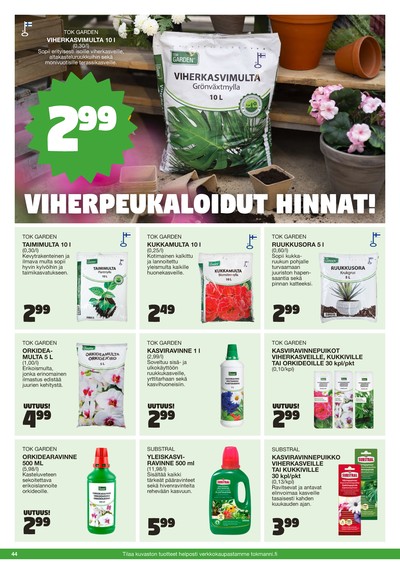 Tokmanni tarjouslehti viikolta 25 sivu 44