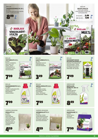 Tokmanni tarjouslehti viikolta 25 sivu 45