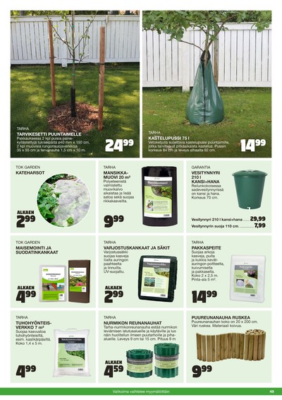 Tokmanni tarjouslehti viikolta 25 sivu 49