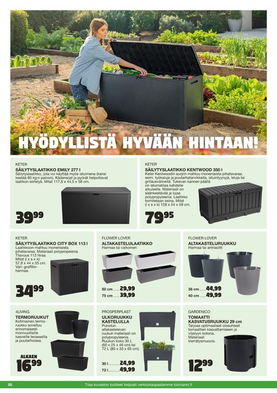 Tokmanni tarjouslehti viikolta 25 sivu 50