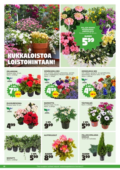 Tokmanni tarjouslehti viikolta 25 sivu 52