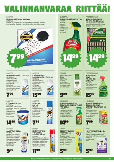 Tokmanni tarjouslehti viikolta 25 sivu 55