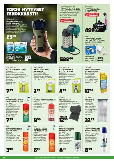 Tokmanni tarjouslehti viikolta 25 sivu 56