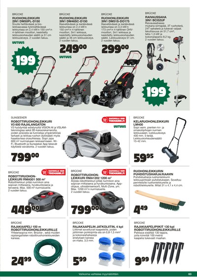 Tokmanni tarjouslehti viikolta 25 sivu 63
