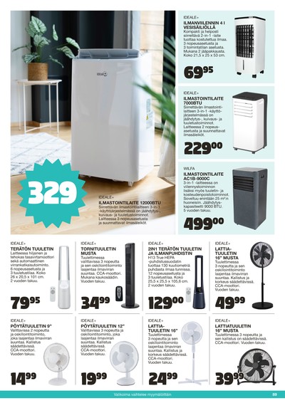 Tokmanni tarjouslehti viikolta 25 sivu 89