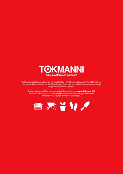 Tokmanni tarjouslehti viikolta 25 sivu 100