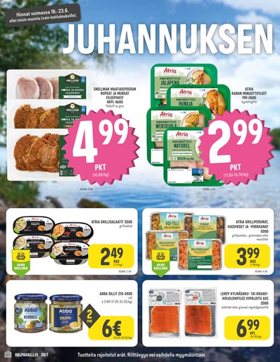 Halpa Halli tarjouslehti viikolta 25 sivu 2