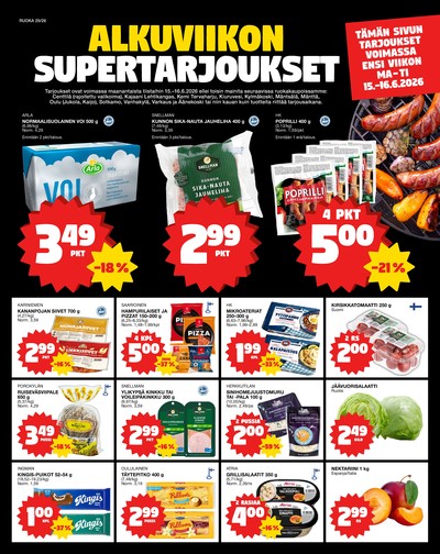 Tokmanni tarjouslehti viikolta 25 sivu 1