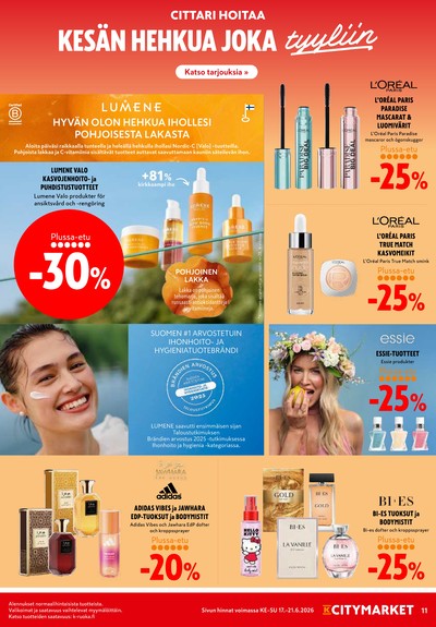 K-Citymarket tarjouslehti viikolta 25 sivu 11