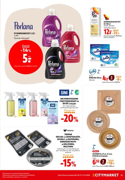 K-Citymarket tarjouslehti viikolta 25 sivu 13