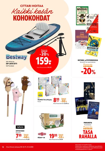 K-Citymarket tarjouslehti viikolta 25 sivu 18